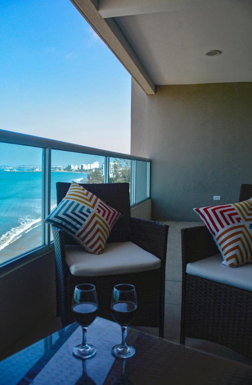 Lindo Departamento Al Pie De Playa Edificio Torre Oceanica Apartment ซาลีนาส ภายนอก รูปภาพ