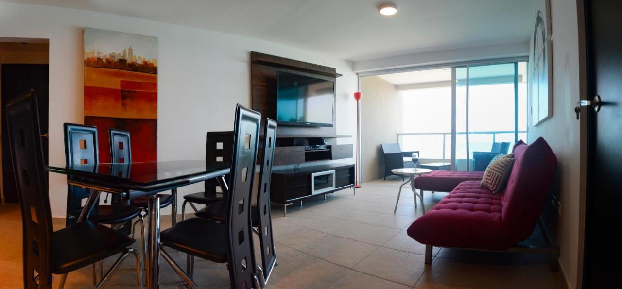 Lindo Departamento Al Pie De Playa Edificio Torre Oceanica Apartment ซาลีนาส ภายนอก รูปภาพ