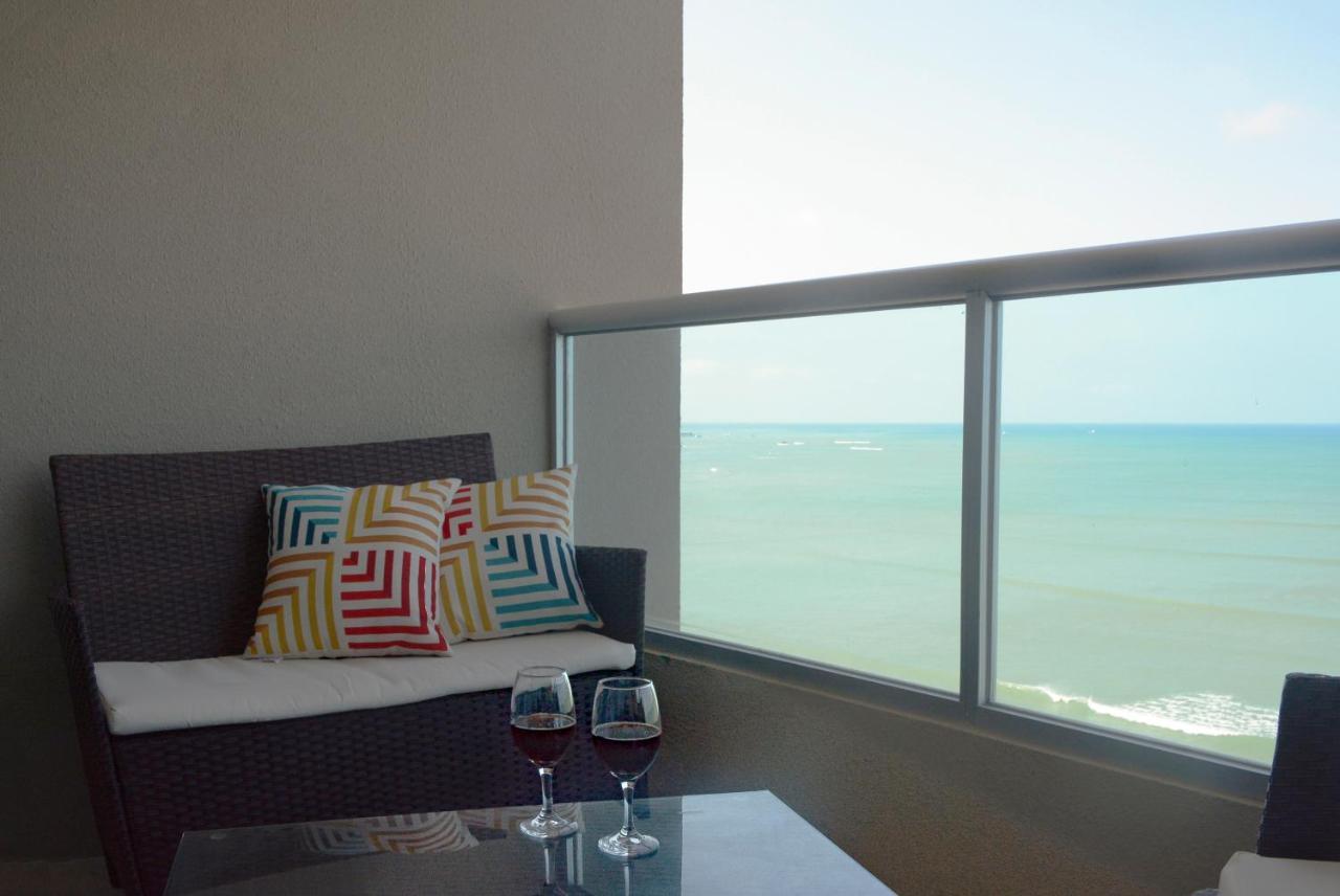 Lindo Departamento Al Pie De Playa Edificio Torre Oceanica Apartment ซาลีนาส ภายนอก รูปภาพ