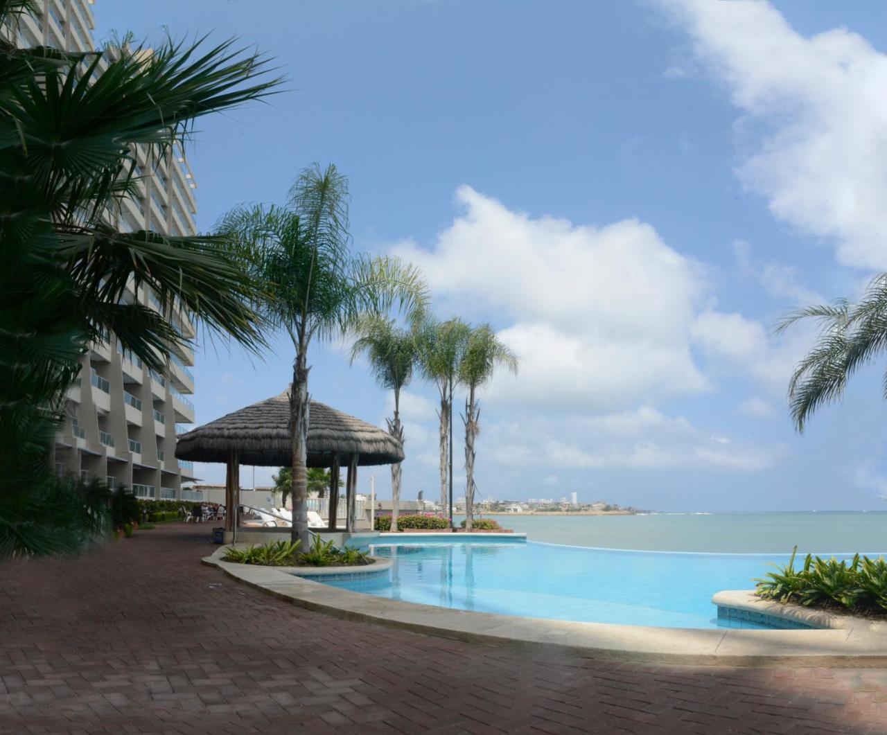 Lindo Departamento Al Pie De Playa Edificio Torre Oceanica Apartment ซาลีนาส ภายนอก รูปภาพ